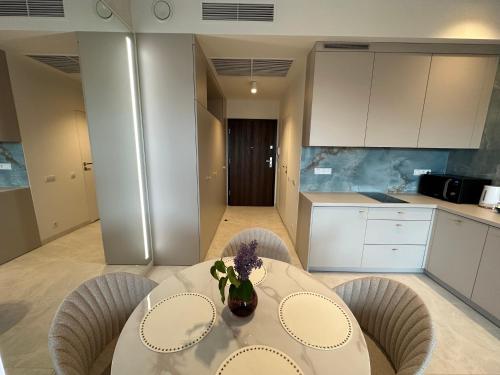 Hanza Tower Blue Bay Studio in Szczecin, Poland