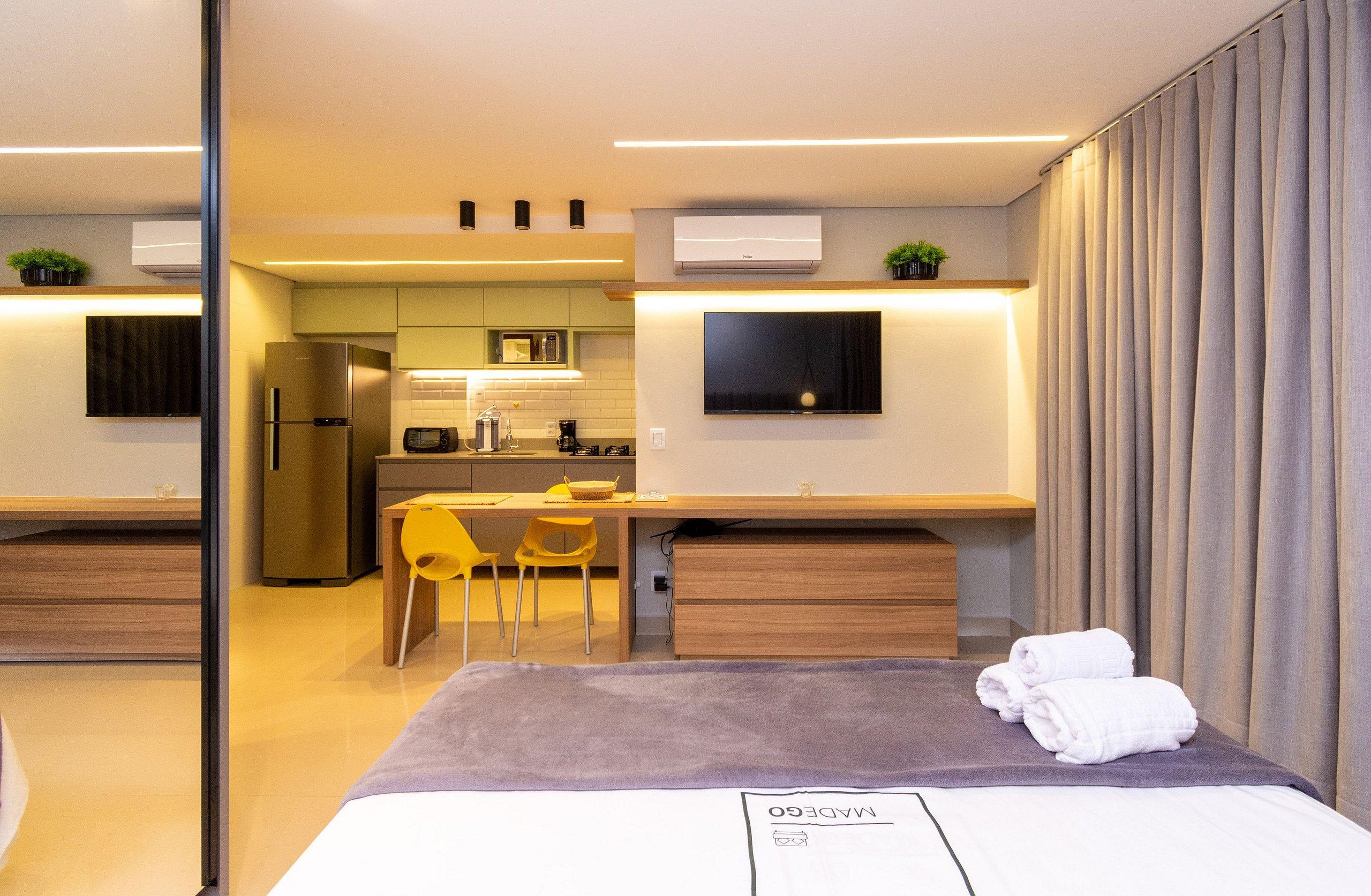 Flat acolhedor no Edifício The Expression Setor Bueno TH103 - carbon neutral hotel in Goiania