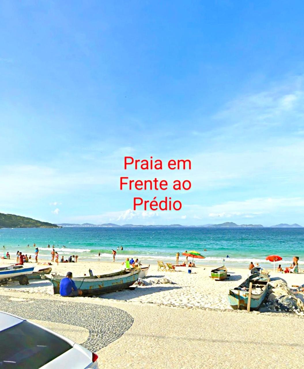 Predio Frente Ao Mar Pe Na Areia 2 Quartos Garagem Tv A Cabo Netflix Amazon Prime Disney Chanel Roupa De Cama E Toalhas Ap Lateral — Arraial Do Cabo