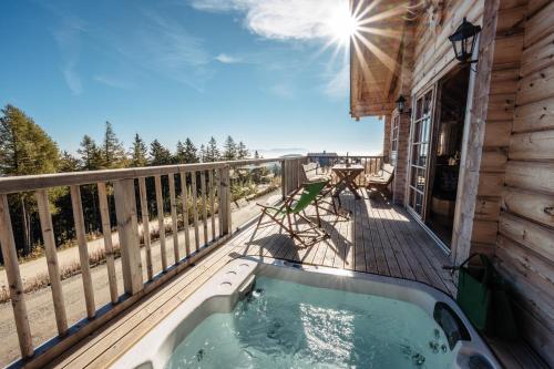 Almhütten Skorianz - carbon neutral hotel in Bad Sankt Leonhard Im Lavanttal