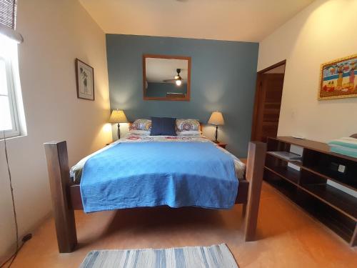 Amanda’s Place Casita Carinosa pool and tropical garden in Unknown City, Belize