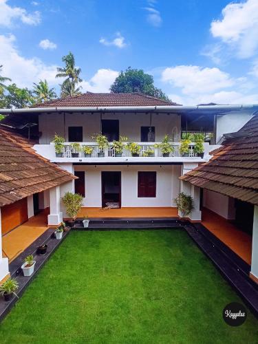Kayyalas Courtyard in Trichur, India