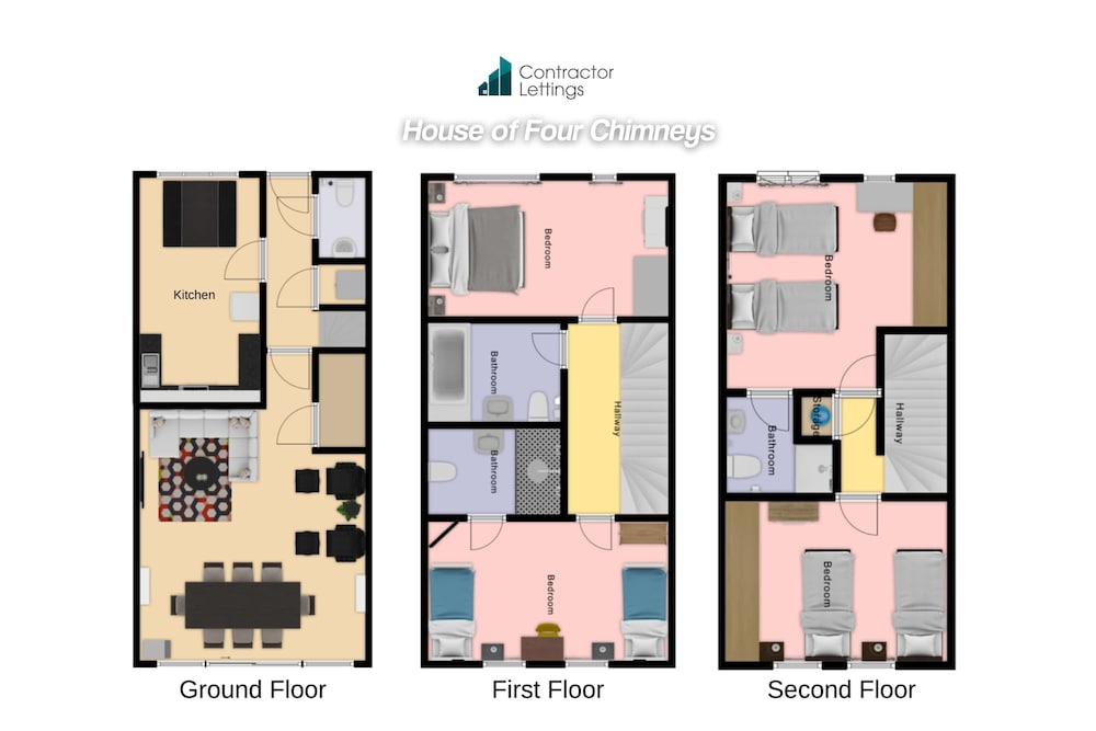 Spacious 4 Bedroom House with POOL & TABLE TENNIS TABLE and MASSAGE CHAIRS By Your Lettings Short Lets & Serviced Accommodation Peterborough Free WiFi and Netflix — 4-Star Luxury Hotel in Peterborough, United Kingdom
