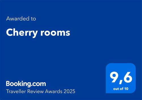 Cherry rooms in La Spezia, Italy