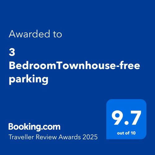 3 BedroomTownhouse free parking in Melbourne, Australia