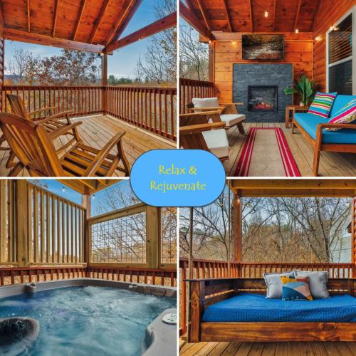 Mountains r Calling Cozy Hideaway King Beds Hot Tub Arcade EV Ready — 4-Star Luxury Hotel in Pigeon Forge, United States