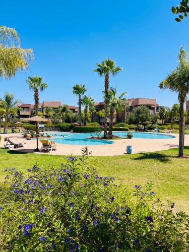 Luxurious Stay at Prestigia Golf Marrakech with Golf Course Pool and Breathtaking Atlas Mountains View — 5-Star Luxury Hotel in Marrakesh, Morocco