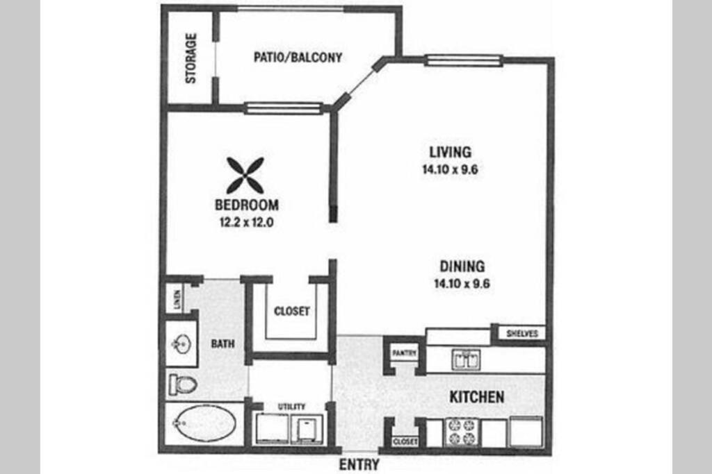 Newly Furnished 1br Apartment W Hermann Park View — 4-Star Luxury Hotel in Houston, United States