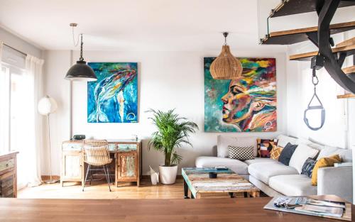 Amara Family & Surf with Oceanview And Pool — carbon neutral stay, Tarifa