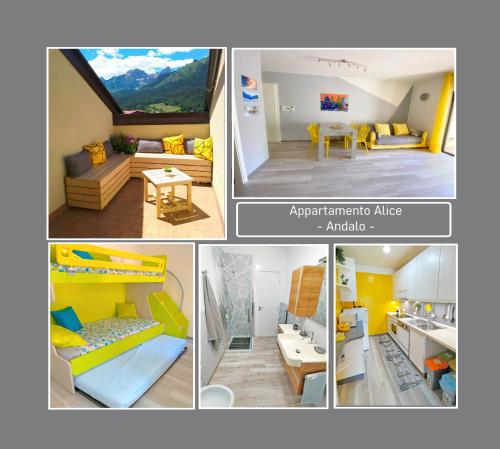 Trilocale ALICE nel paese delle meraviglie — 4-Star Luxury Hotel in Andalo, Italy