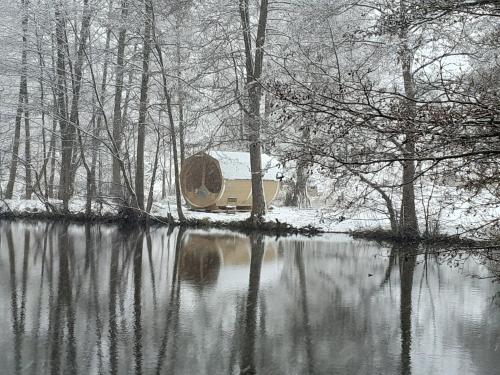 Brösarp Källagården Vedboden in Unknown City, Sweden