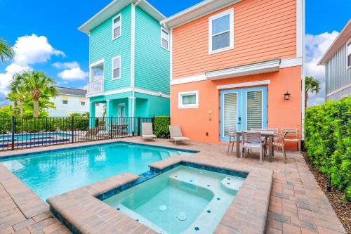 Coral Cottage With Private Pool Near Disney With Margaritaville Resort And Island H20 Waterpark Access 2946Sr — 4-Star Luxury Hotel in Orlando, United States