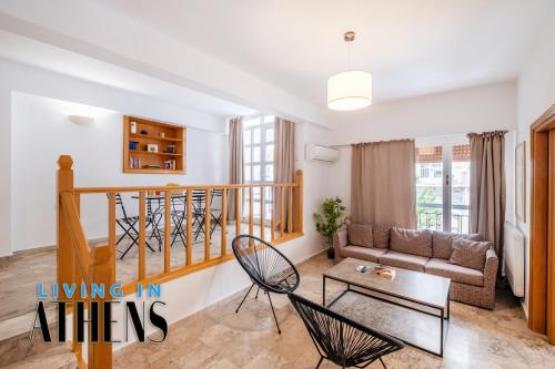 Spacious Familly Apt Next To Acropolis And Museum 4&1 — 4-Star Luxury Hotel in Athens, Greece
