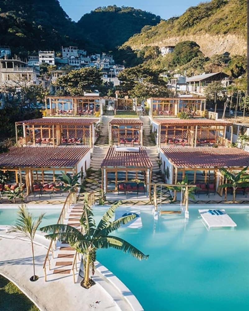 Sababa resort in San Pedro La Laguna, Guatemala