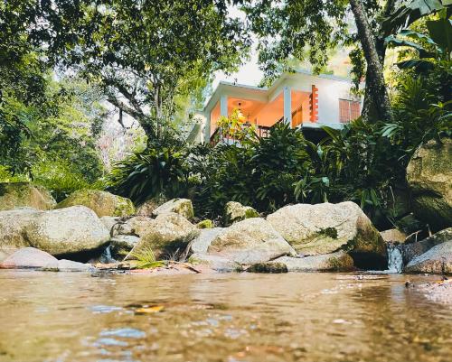 Casa del Arroyo 2 Bedroom Cottage Fireplace and BBQ — 4-Star Luxury Hotel in Jarabacoa, Dominican Republic