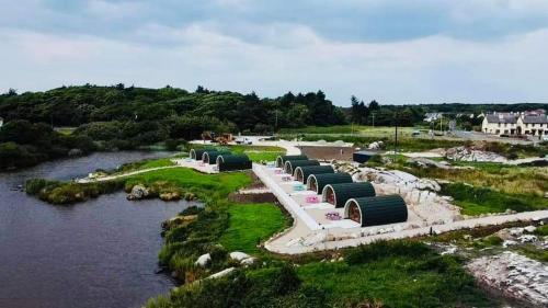 Wheelhousepods glamping in Donegal, Republic of Ireland