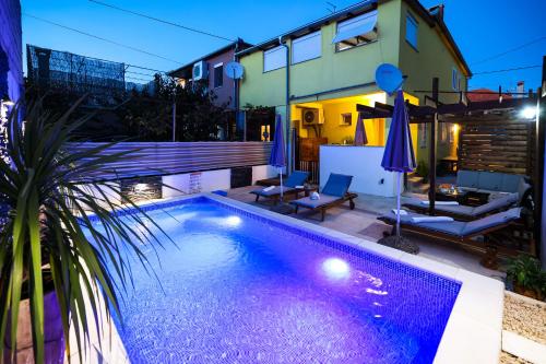 Apartment Rustica Zadar with exclusive use of the pool ground floor — 4-Star Luxury Hotel in Zadar, Croatia