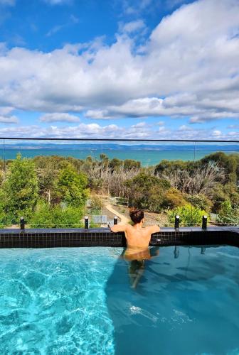 Black Shack in Coles Bay, Australia