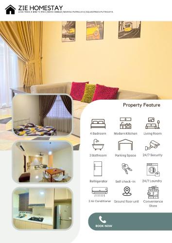 ZieHomestay at PICC BoraOmbak Marina Equestrian Putrajaya — 4-Star Luxury Hotel in Putrajaya, Malaysia