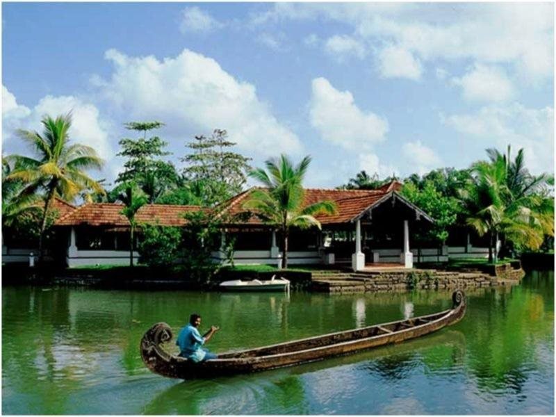 The Lake Village in Kottayam, India