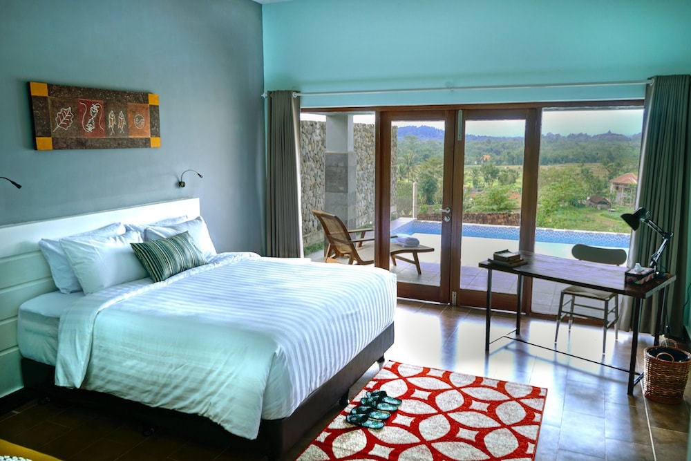 Borobudurhills in Magelang, Indonesia