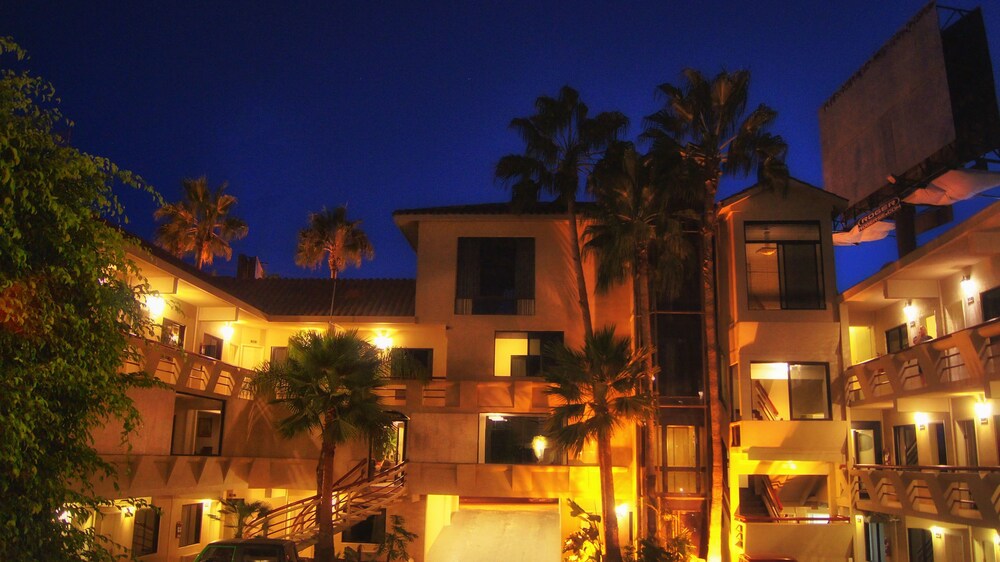 Hotel Front - Evening/Night