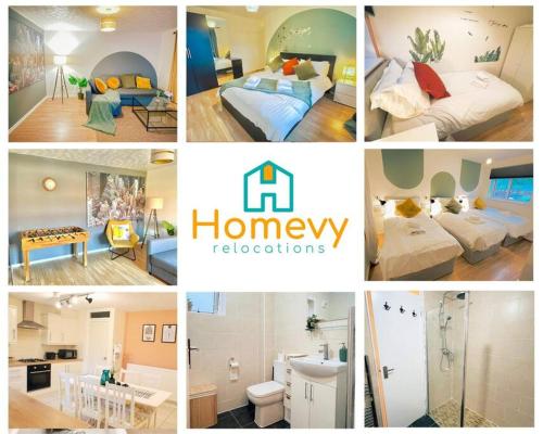 20 Monthly stays 3 bedrooms @ Homevy Leeds in Leeds, United Kingdom