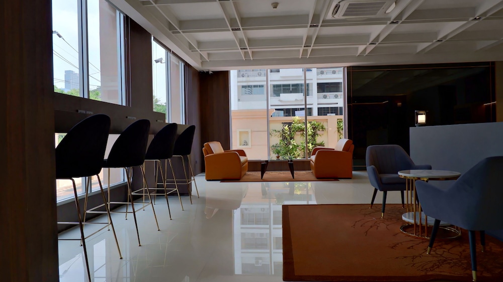 Lobby sitting area