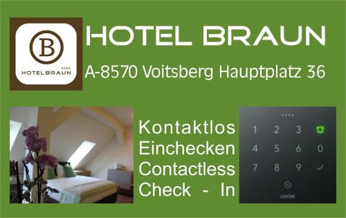 Hotel Braun - carbon neutral hotel in Voitsberg