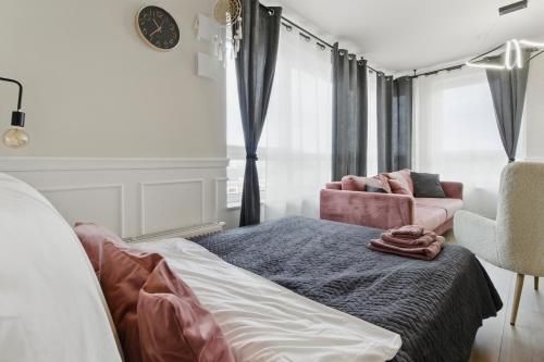 Stylowy Apartament Z Balkonem I Panorama Miasta — Siedlce