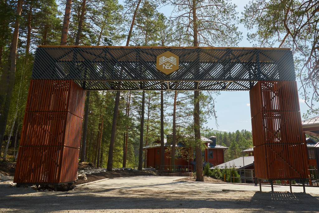 Les Hotel in Manzherok, Russia