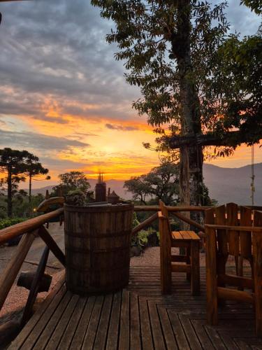 Alto da colina Caraá RS in Unknown City, Brasil