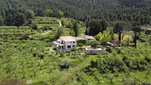 Cortijo Los Gorros - carbon neutral hotel in Moratalla