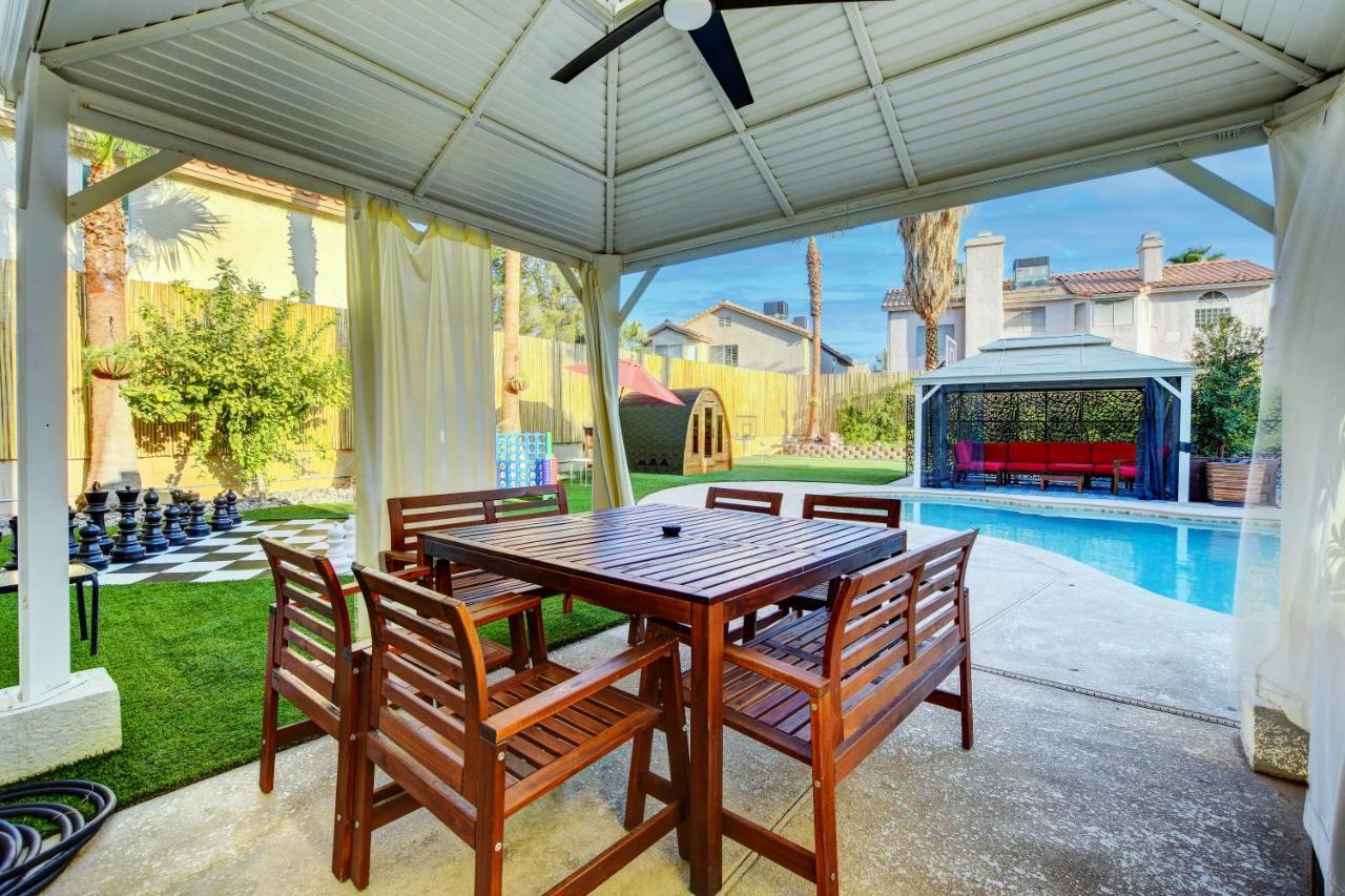 Buddha Play Modern with Pool & Spa Sauna Near Vegas strip
