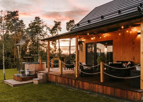 Domki Bliżej Natury z Jacuzzi in Rabka-Zdroj, Poland