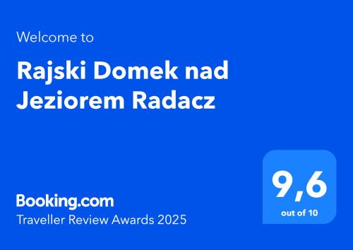 Rajski Domek nad Jeziorem Radacz — hotel in Borne Sulinowo