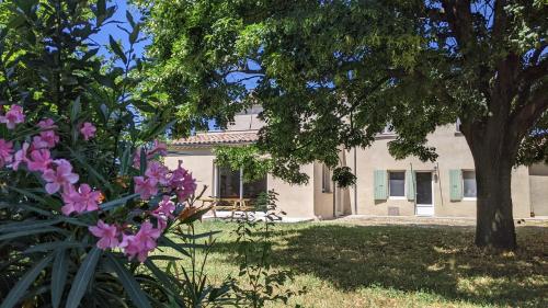 Rez De Jardin Independant Dans Ferme Maraichere Bio Avec Grand Jardin Privatif Clos Et Arbore — hotel in Crest