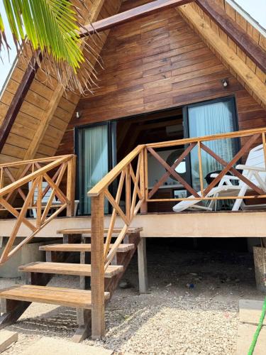 Cabaña Triangular Tulumcito in Ciudad Del Carmen, Mexico