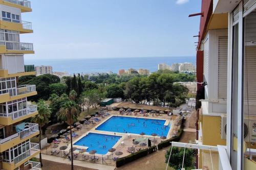 Acogedor Estudio Piscina Y Vista Mar Benalmadena in Benalmadena, Spain