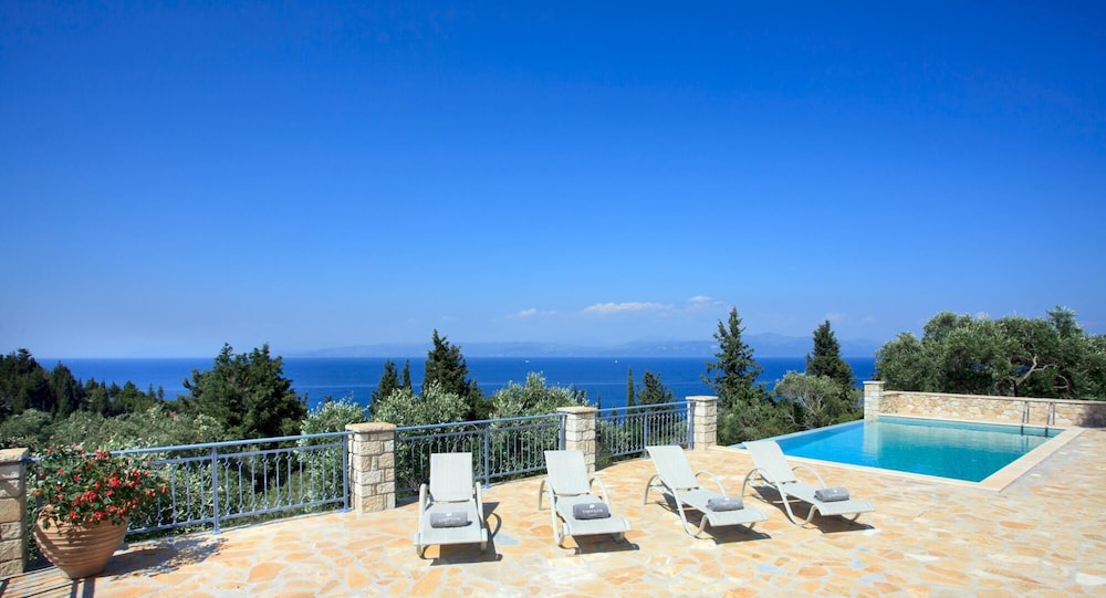 Monodendri Blue in Corfu, Greece