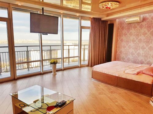 Best Apartments in Most City River View — 4-Star Luxury Hotel in Dnipro, Ukraine