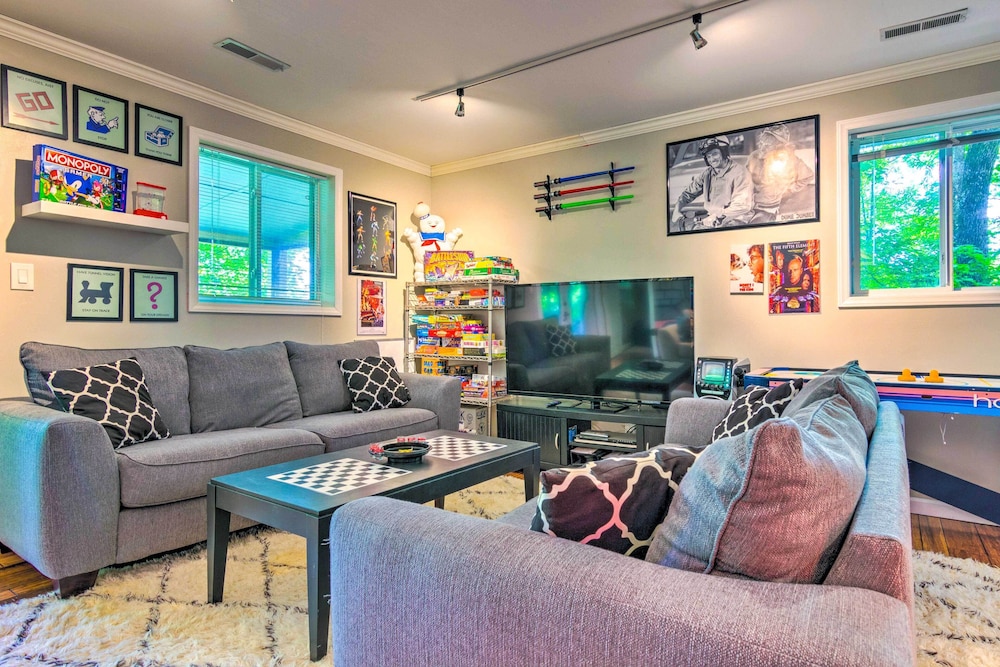 Mtn View Gem in Lake Lure with Game Room and Fire Pit - photo 10