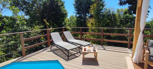 La kaz de Birloton in Bouillante, Guadeloupe