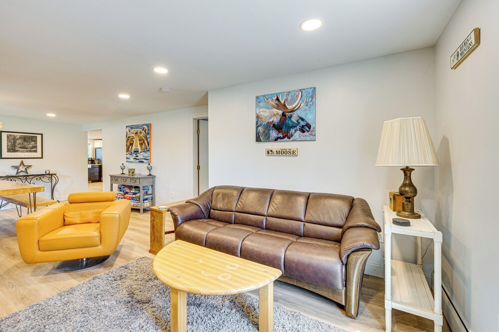 Steps to Saco River: Outdoor Rec Hub in White Mtns in Conway, United States