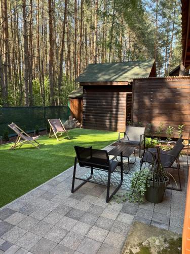 Chata przy lesie in Unknown City, Poland