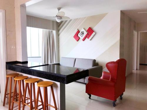 Incrível Ap A 100M Do Mar Com Ar E Wi Fi