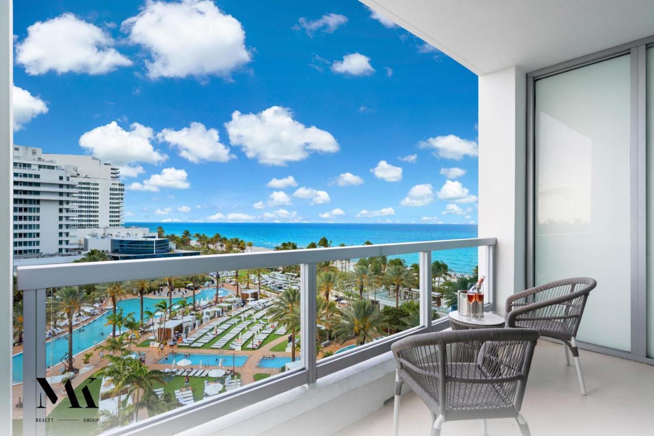 FontaineBleau Resort Balcony w Pool & Ocean View in Miami Beach, United States