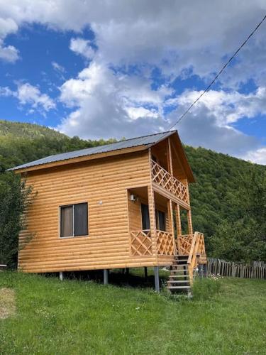 Andrias Wooden Hut in Mest'ia, Georgia