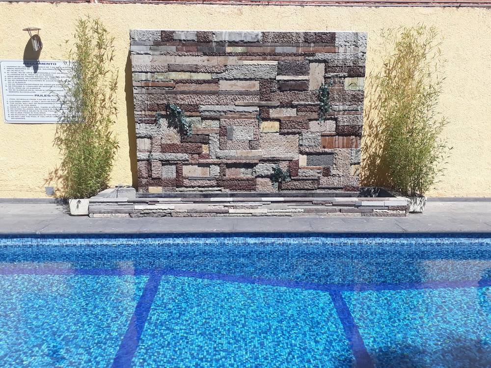 Outdoor wedding area