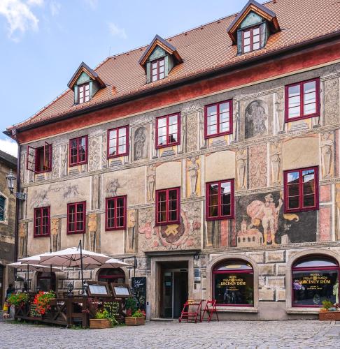 Hotel Krčínův Dům in Cesky Krumlov, Czech Republic